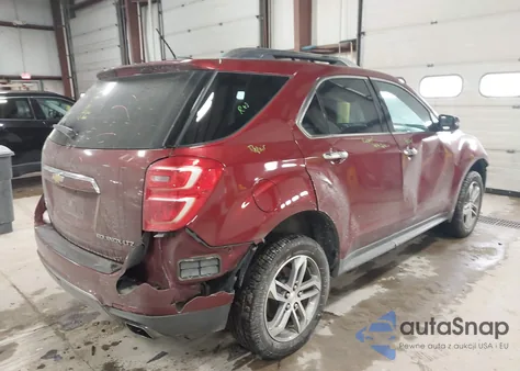 2016 Chevrolet Equinox Ltz from USA, damaged, VIN 2GNFLGE35G6165645